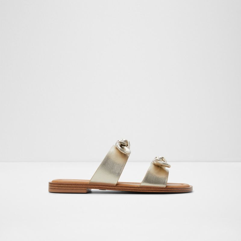 ALDO - Creekside Sandalia Mujer Cuero Amarillo Aldo
