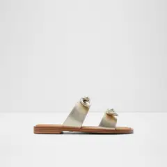 ALDO - Sandalia Mujer Cuero Dorado