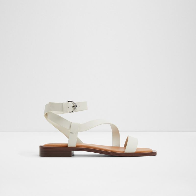 ALDO - Grugar Sandalia Mujer Cuero Blanco Aldo
