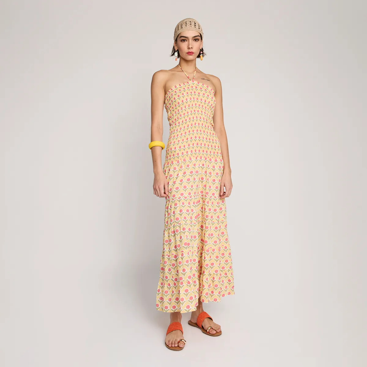 ALDO - Sandalia Mujer Cuero Naranjo Aldo