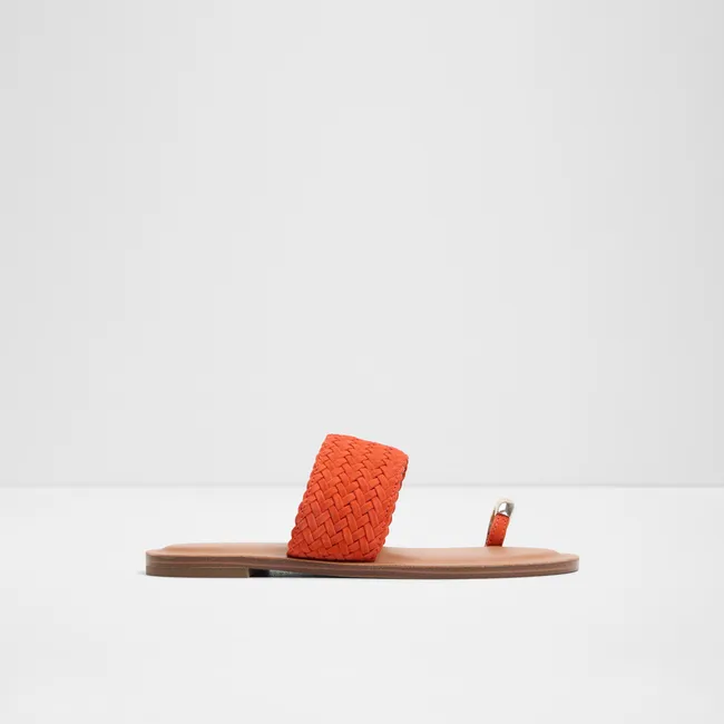 ALDO - Sandalia Mujer Cuero Naranjo Aldo