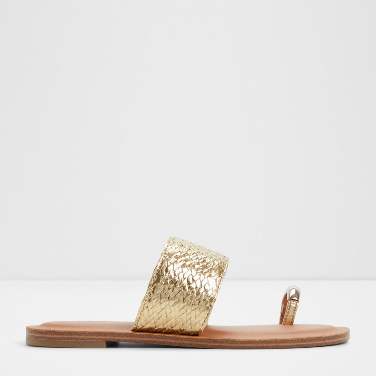 ALDO - Sandalia Mujer Dorado Aldo