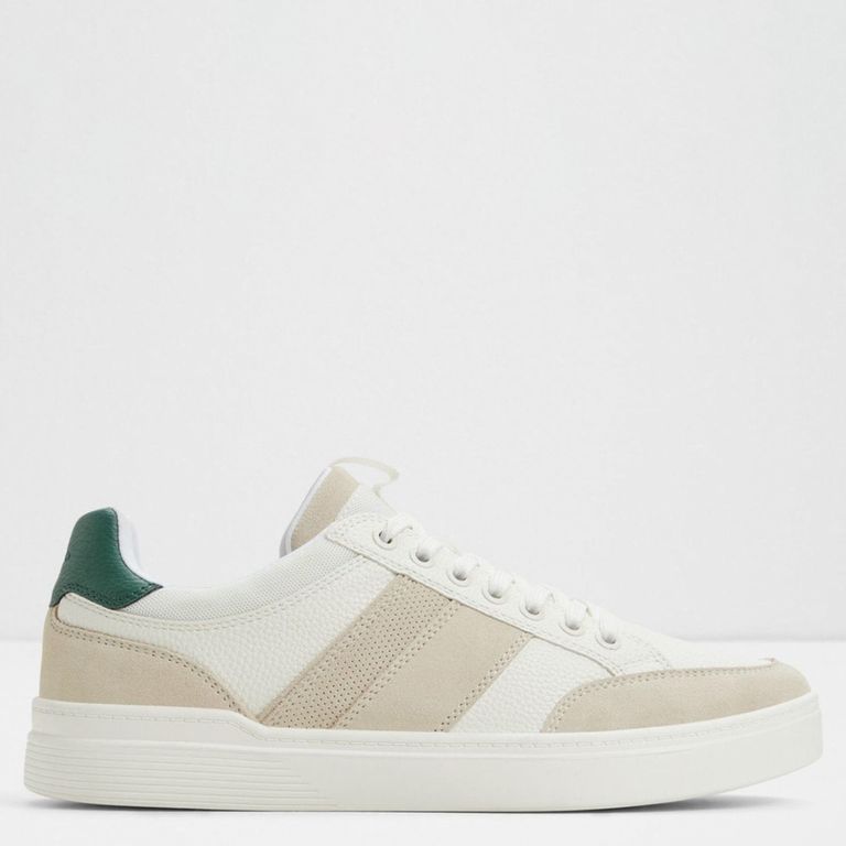 ALDO Elio Zapatilla Urbana Hombre Cuero Blanco