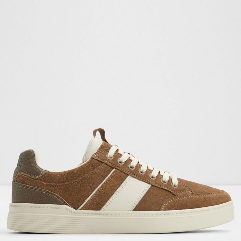 ALDO Elio Zapatilla Urbana Hombre Cuero Café