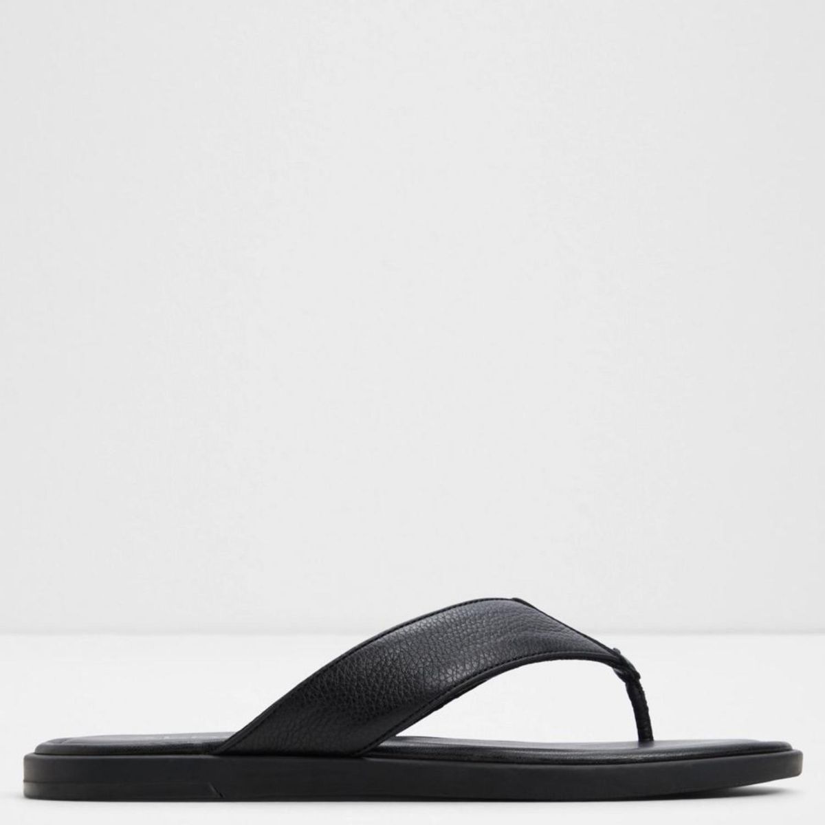 ALDO - Sandalia Hombre Cuero Negro Aldo