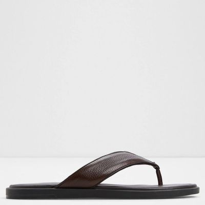 Imagen 1 del producto Sandalia Hombre Cuero Café