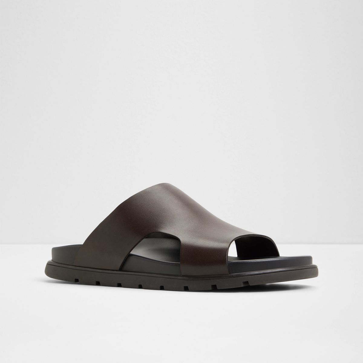 ALDO - Sandalia Hombre Cuero Café Aldo