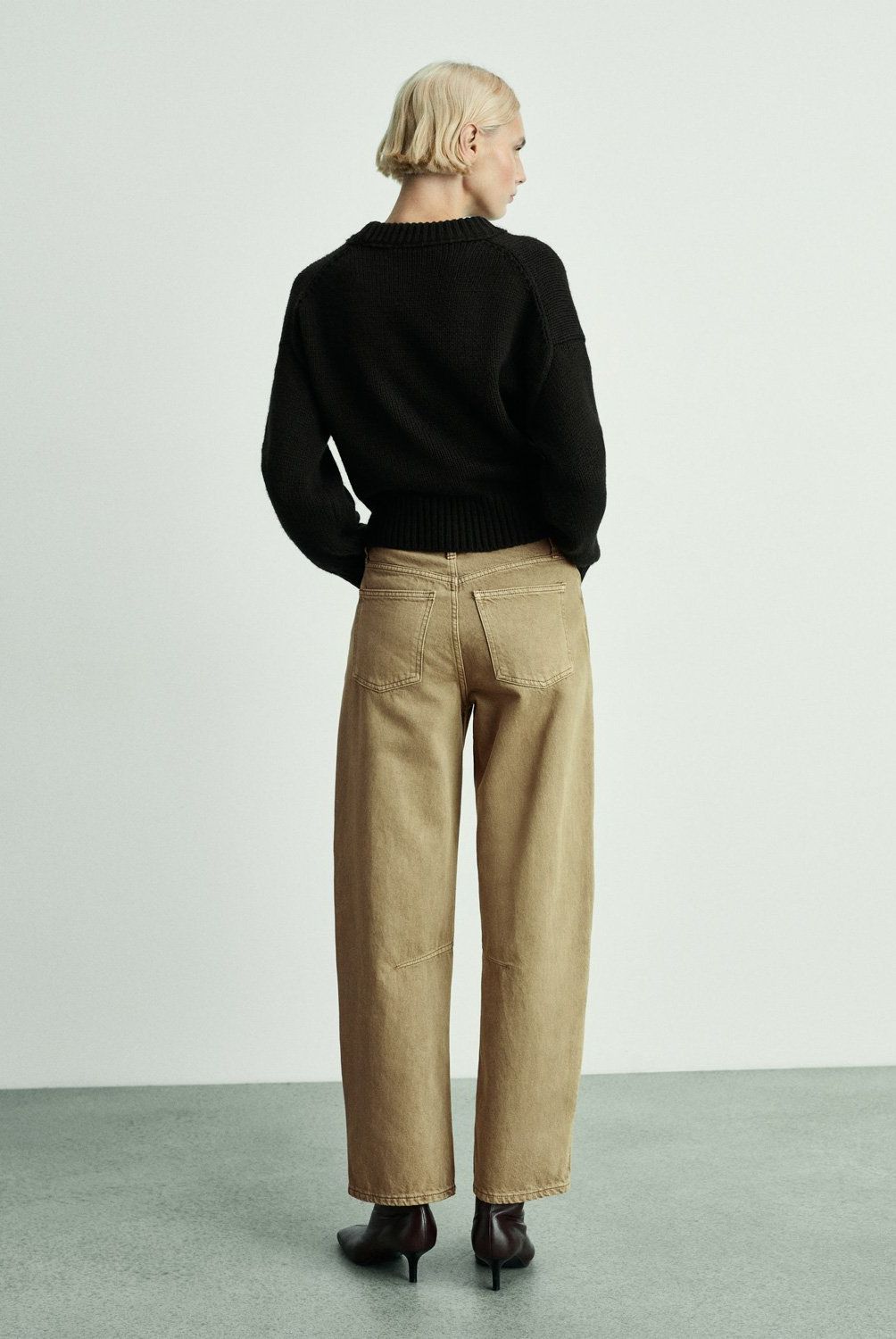 MANGO - Jeans Bet Balloon Tiro Alto Mujer Mango