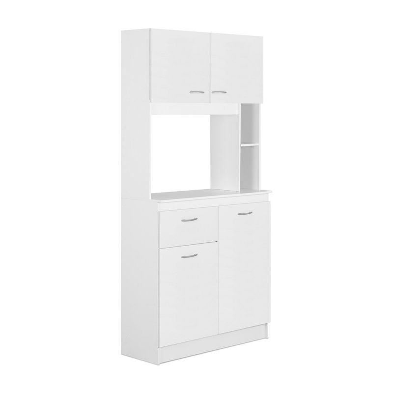 STANFORD - Mueble De Cocina 4 Puertas 1 Cajón Blanco Stanford