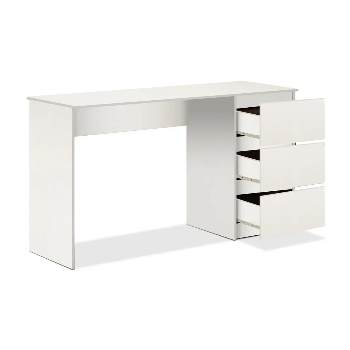 STANFORD - Escritorio 3 Cajones Blanco Stanford