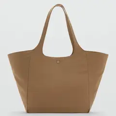 MANGO - Bolso Nylon Doble Asa Mujer