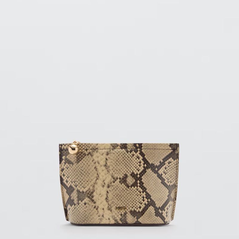 MANGO - Neceser Efecto Piel Mujer Mango