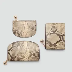 MANGO - Billetera Efecto Piel Mujer