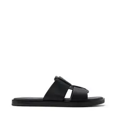 CALL IT SPRING - Sandalia Hombre Negro