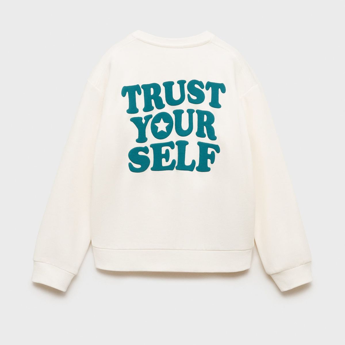 MANGO KIDS - Polerón Algodón Estampada Niña Mango Kids