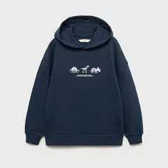 MANGO KIDS - Polerón Estampado Dinosaurios Niño