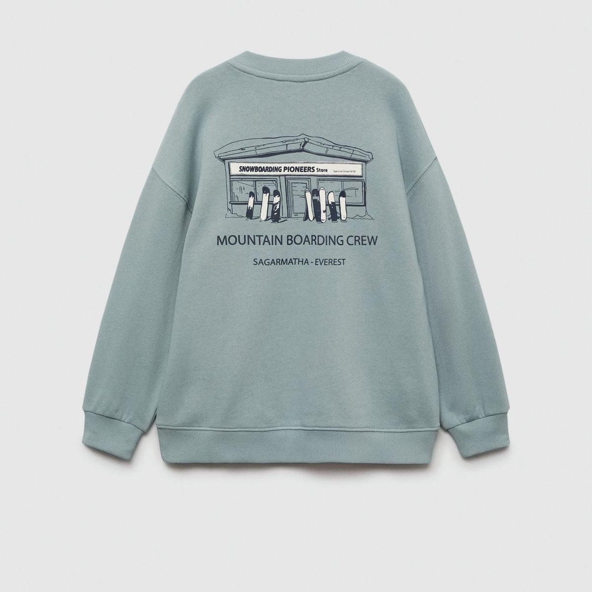 MANGO KIDS - Polerón Algodón Estampada Niño Mango Kids