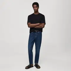 MANGO MAN - Polera Regular Fit 100% Algodón Hombre