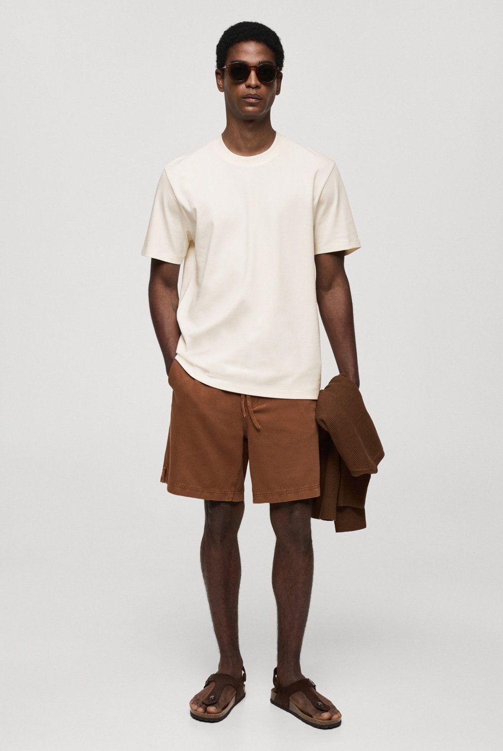 MANGO MAN - Polera Regular Fit 100% Algodón Hombre Mango Man