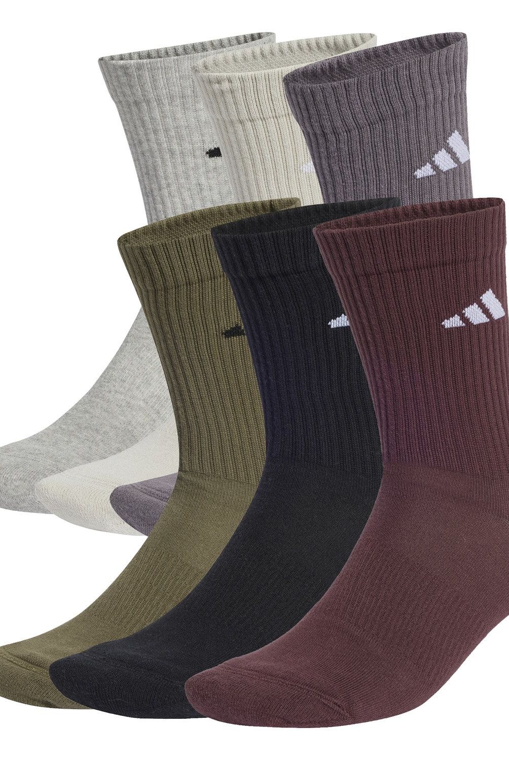 ADIDAS - Pack De 6 Calcetines Deportivos Unisex Adidas
