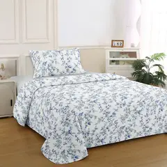 ILLUSIONS - Quilt Bruselas Celeste 1.5 Plaza