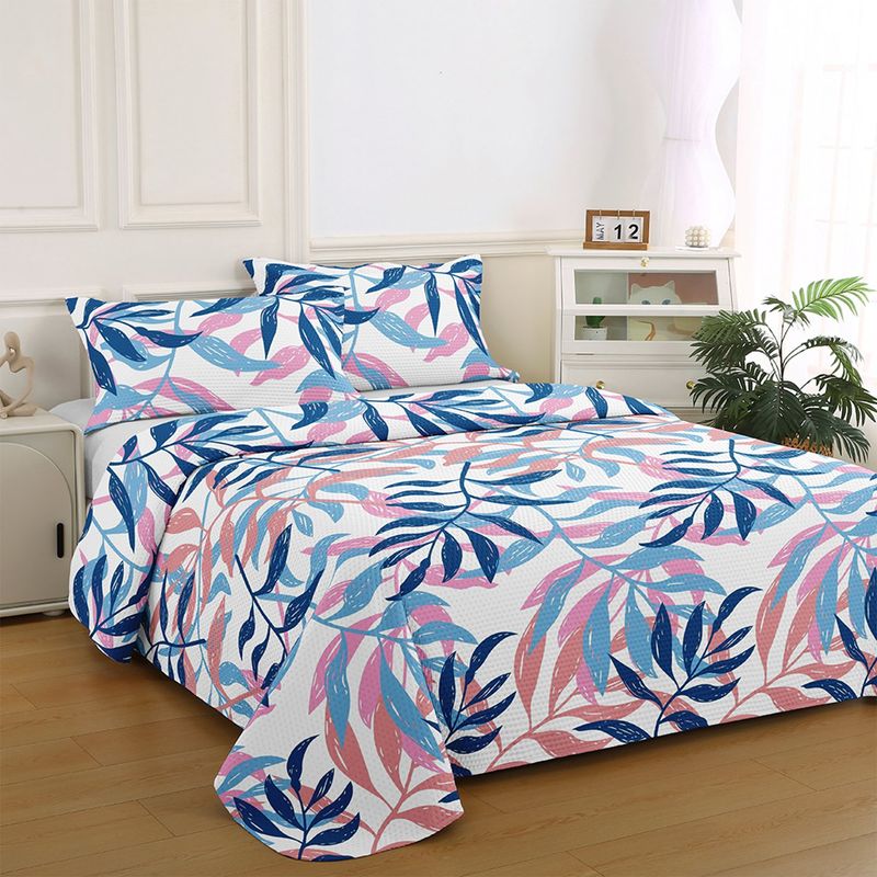 ILLUSIONS - Quilt Bruselas Denim 2 Plazas Illusions