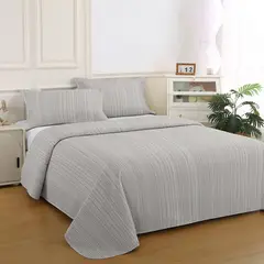 ILLUSIONS - Quilt Bruselas Beige 2 Plazas