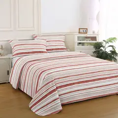 ILLUSIONS - Quilt Bruselas Canela 2 Plazas