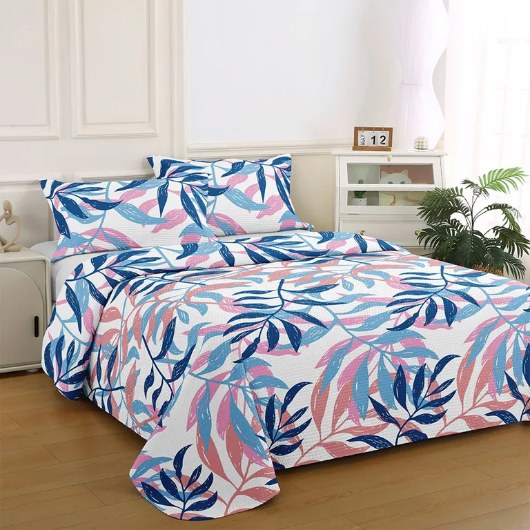 Cubrecama Quilt Bruselas con fundas de almohada