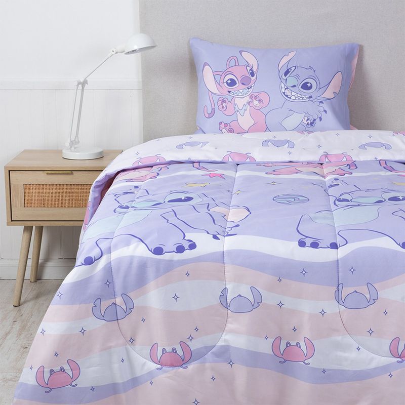 MASHINI - Plumón Infantil Galaxy Microfibra 1.5 Plazas Mashini
