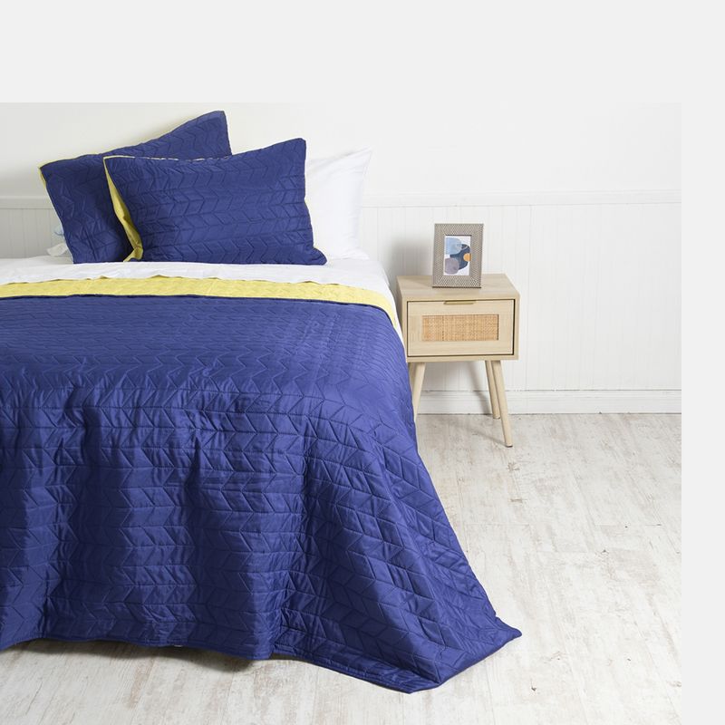 MASHINI - Quilt Bicolor Microfibra 2 Plazas Mashini