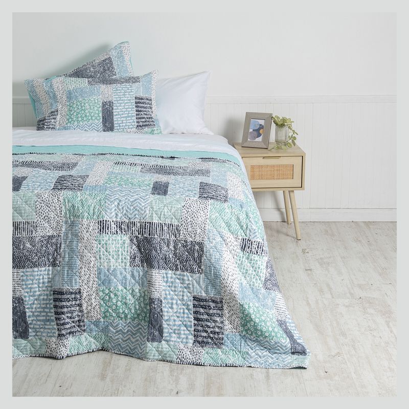 MASHINI - Quilt Lois Microfibra 2 Plazas Mashini