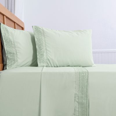 Imagen 2 del producto Juego De Sábanas Microfibra 0 King Bordado