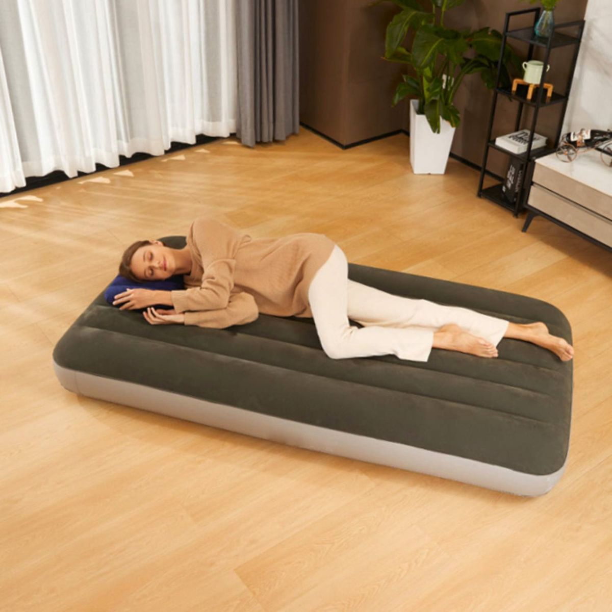 LIVE SPORT - Colchón Inflable 1 Plaza Live Sport