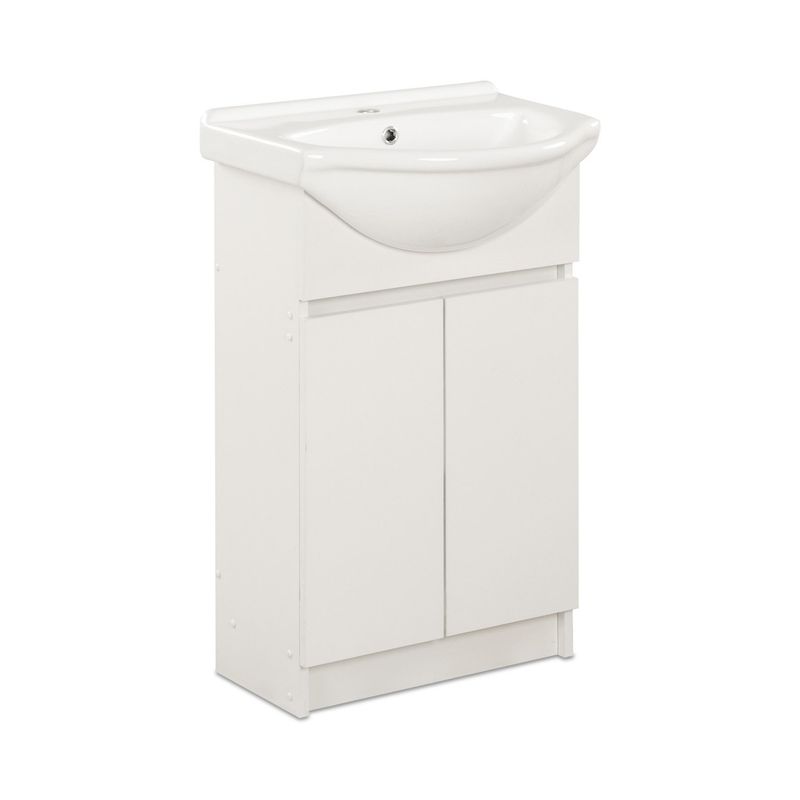 CIC - Mueble De Baño 50 Cannes 2 Puertas 1 Rep Blanco Cic