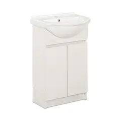 CIC - Mueble De Baño 50 Cannes 2 Puertas 1 Rep Blanco