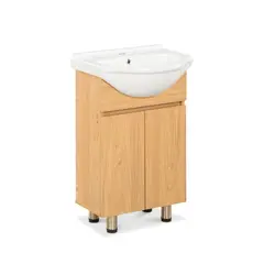 CIC - Mueble De Baño 50 Cannes 2 Puertas 4 Patas Olmo