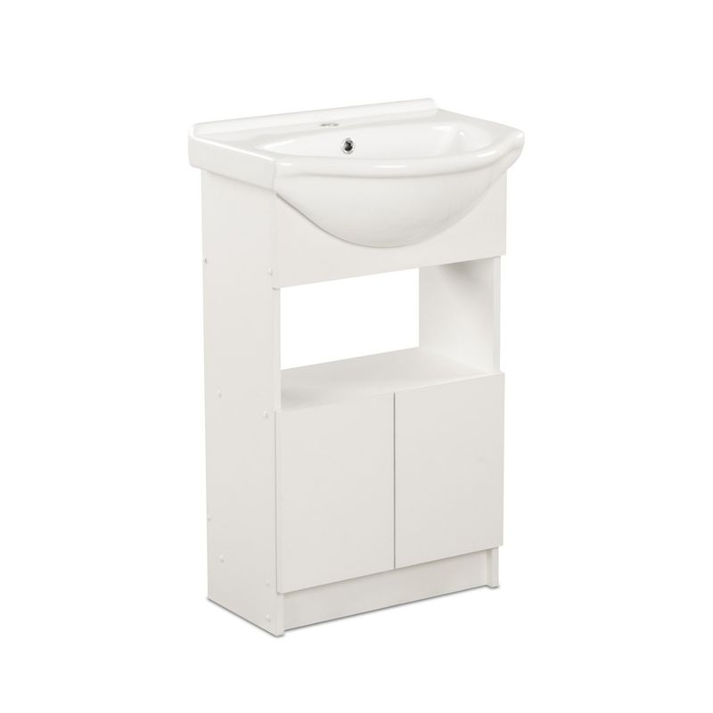 CIC - Mueble De Baño 50 Cannes 2 Puertas Inf Blanco Cic