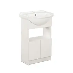 CIC - Mueble De Baño 50 Cannes 2 Puertas Inf Blanco