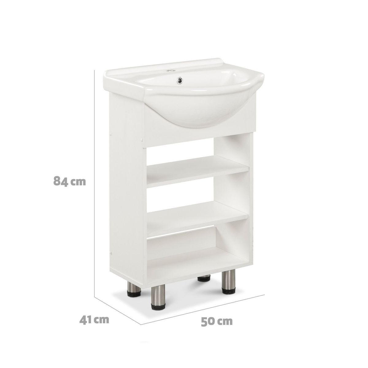 CIC - Mueble De Baño 50 Cannes 2 Rep 4 Patas Cic