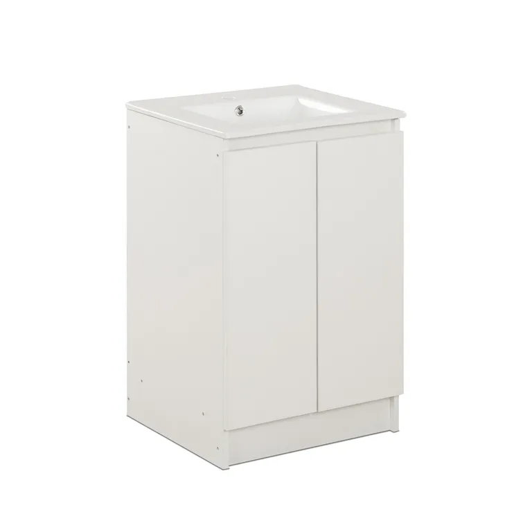 CIC Mueble De Baño 50 Lisboa 2 Puertas Blanco