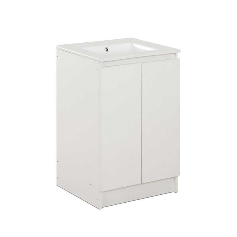 CIC - Mueble De Baño 50 Lisboa 2 Puertas Blanco Cic
