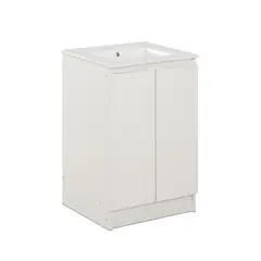 CIC - Mueble De Baño 50 Lisboa 2 Puertas Blanco