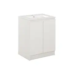 CIC - Mueble De Baño 60 Lisboa 2 Puertas Blanco