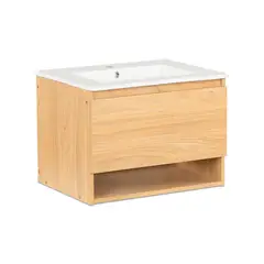 CIC - Mueble De Baño 60 Mónaco Aéreo 1 Cajón Olmo