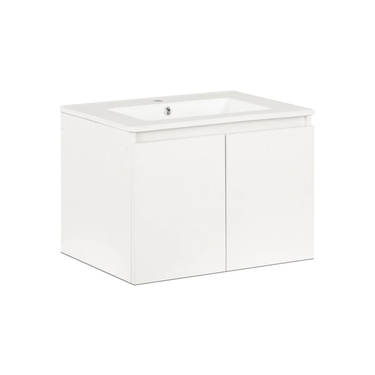 CIC - Mueble De Baño 60 Mónaco Aéreo 2 Puertas Blanco Cic