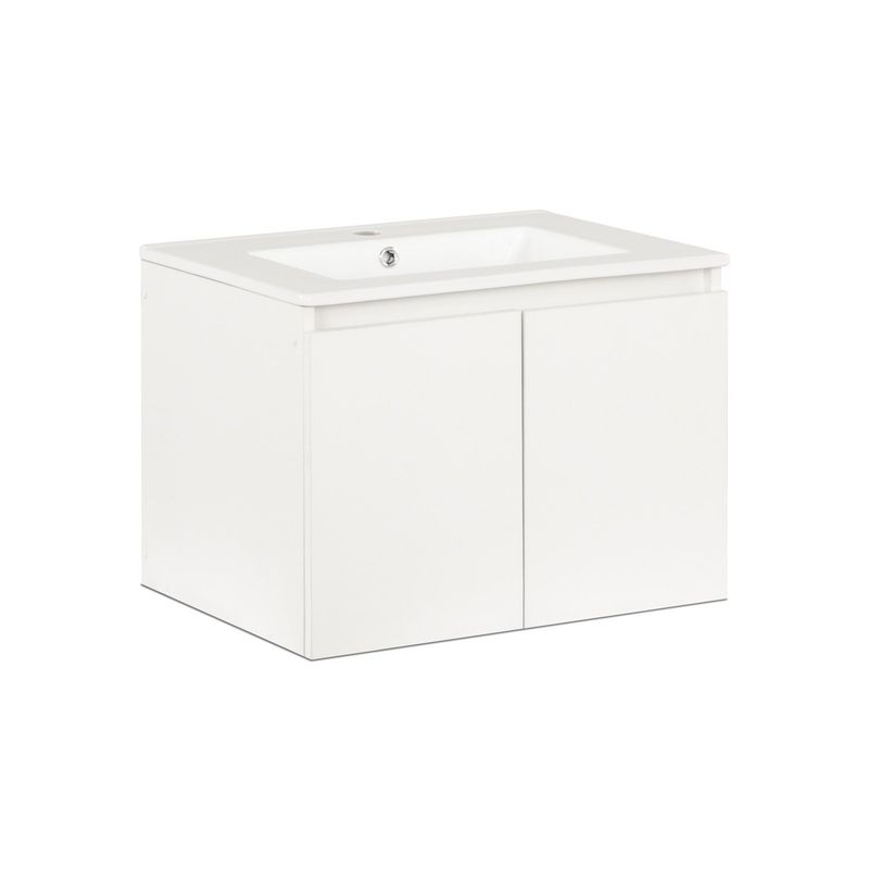 CIC - Mueble De Baño 60 Mónaco Aéreo 2 Puertas Blanco Cic