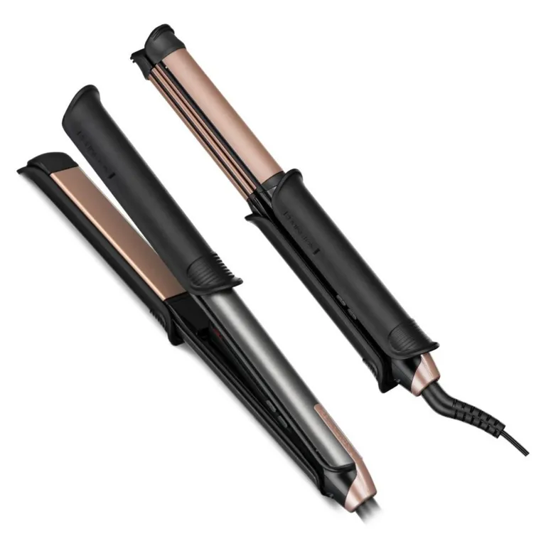 REMINGTON Plancha alisadora/rizadora 2 en 1