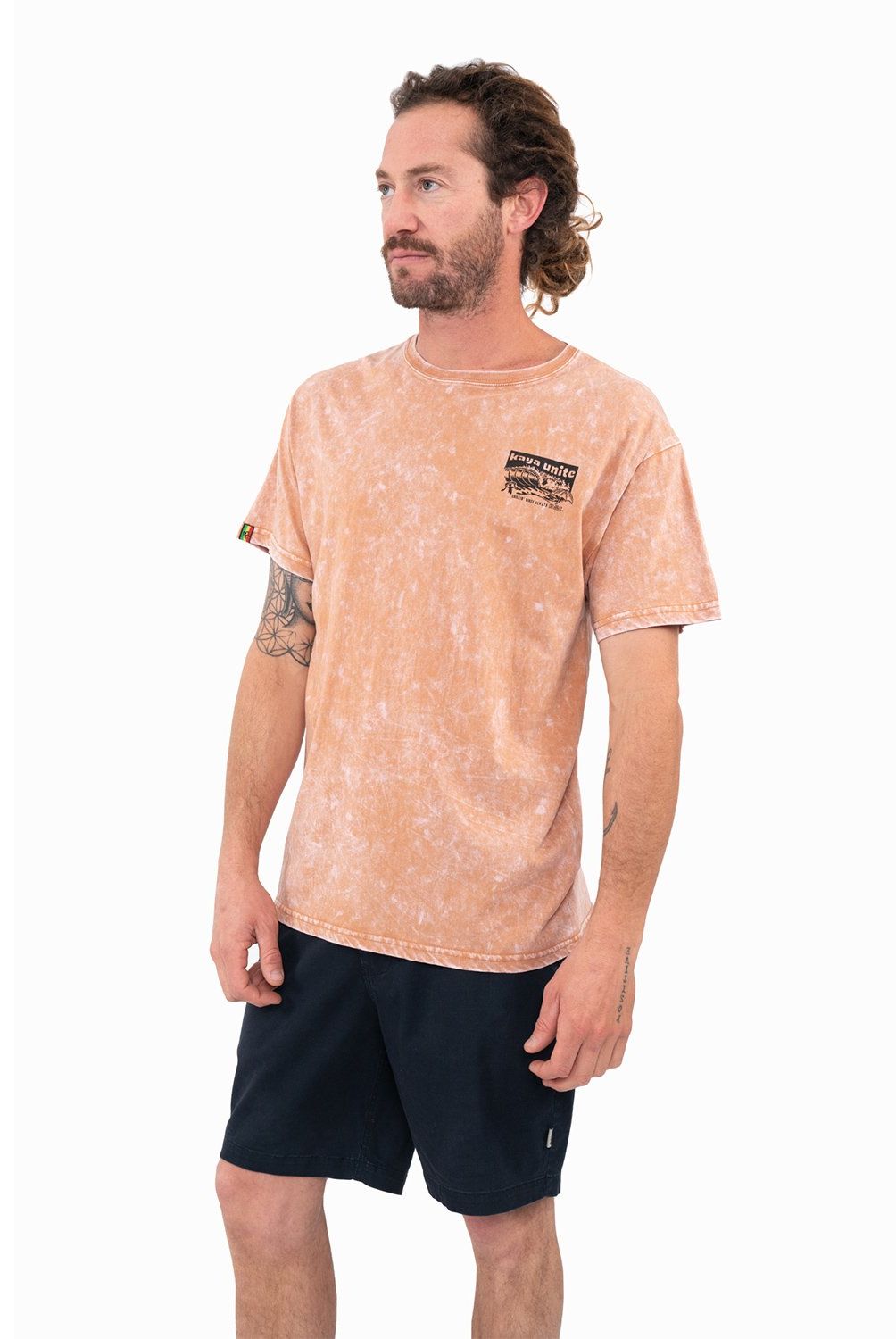 KAYA UNITE - Polera Hombre Manga Corta Algodón Kaya Unite