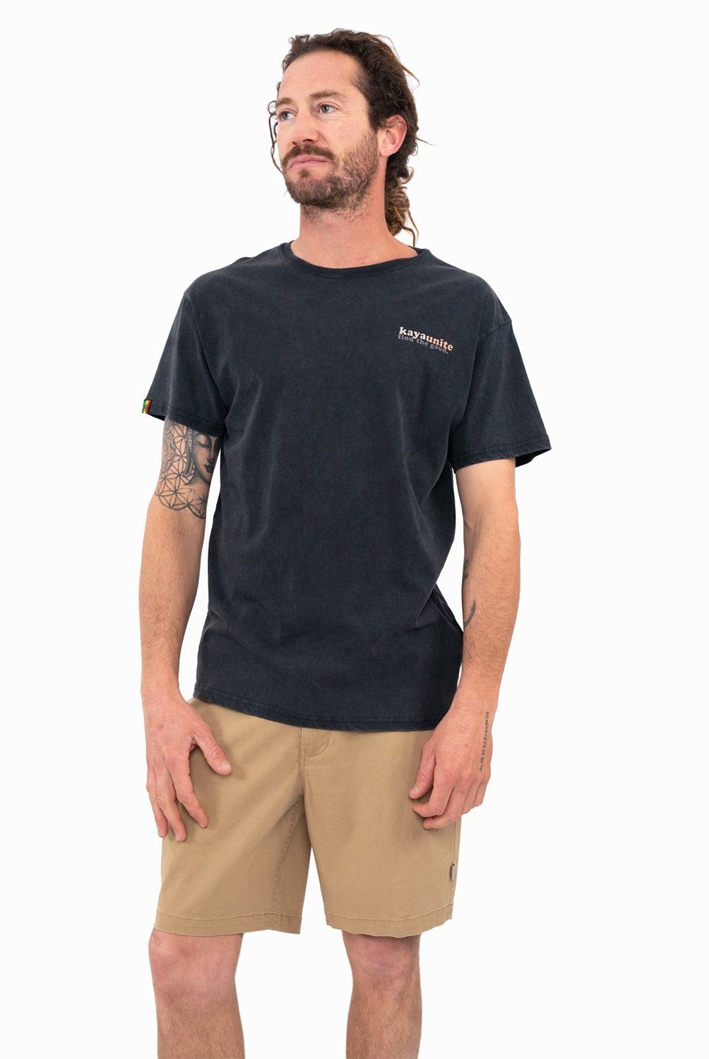 KAYA UNITE - Polera Hombre Manga Corta Algodón Kaya Unite